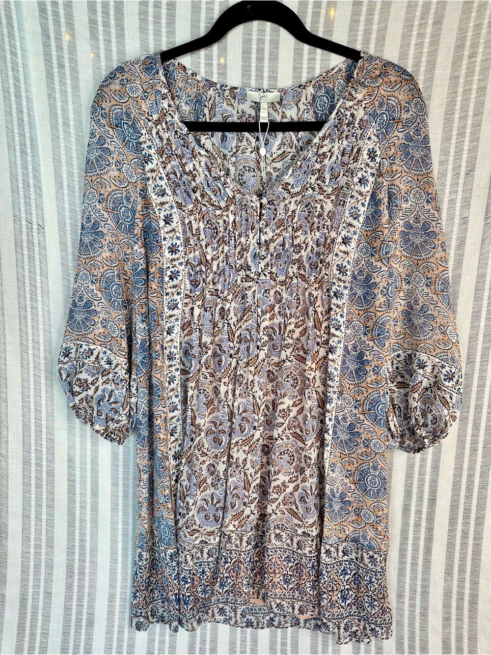 Joie Silk Paisley Mini Dress XS NWT